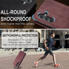 For Samsung Galaxy A36 5G Case CASEME 013 Series Card Holder Stand Leather Phone Cover