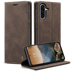 For Samsung Galaxy A36 5G Case CASEME 013 Series Card Holder Stand Leather Phone Cover