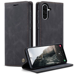 CASEME 013 Series For Samsung Galaxy A56 5G Case Card Holder Stand Leather Phone Cover
