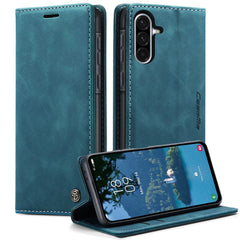 CASEME 013 Series For Samsung Galaxy A56 5G Case Card Holder Stand Leather Phone Cover
