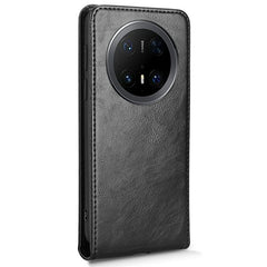 For Huawei Mate 70 Pro / Mate 70 Pro+ Case with Card Slot Magnetic Vertical Flip Leather Phone Cove - TechGearPal