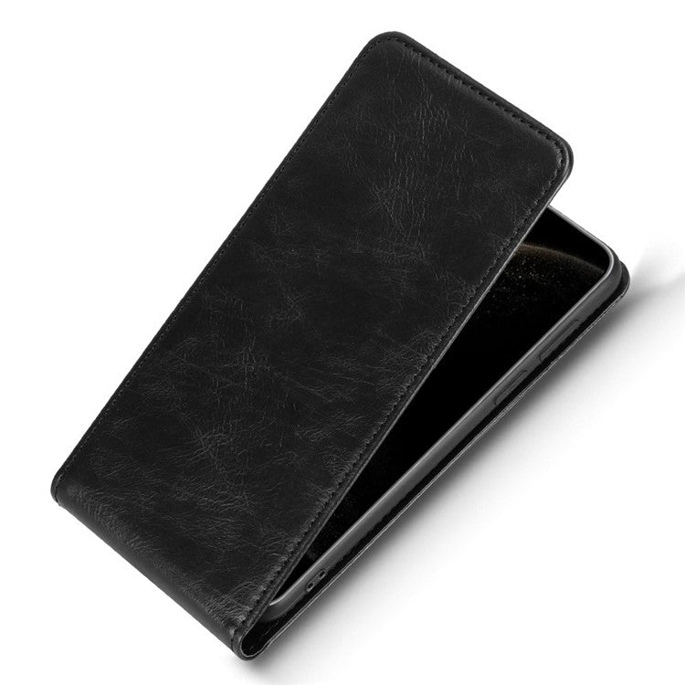 For Huawei Mate 70 Pro / Mate 70 Pro+ Case with Card Slot Magnetic Vertical Flip Leather Phone Cove - TechGearPal