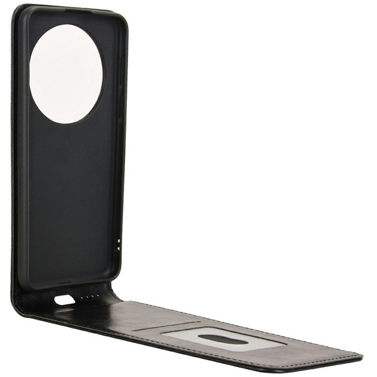 For Huawei Mate 70 Case with Card Slot Magnetic Vertical Flip Leather Phone Cove - TechGearPal
