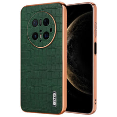 AZNS For Huawei Mate 70 Pro / 70 Pro+ Case Electroplating Crocodile Texture PU + TPU Phone Cove - TechGearPal