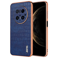 AZNS For Huawei Mate 70 Pro / 70 Pro+ Case Electroplating Crocodile Texture PU + TPU Phone Cove - TechGearPal