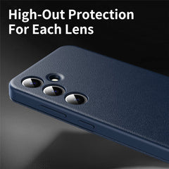 For Samsung Galaxy S25+ Leather Phone Case with View Window Card Slot