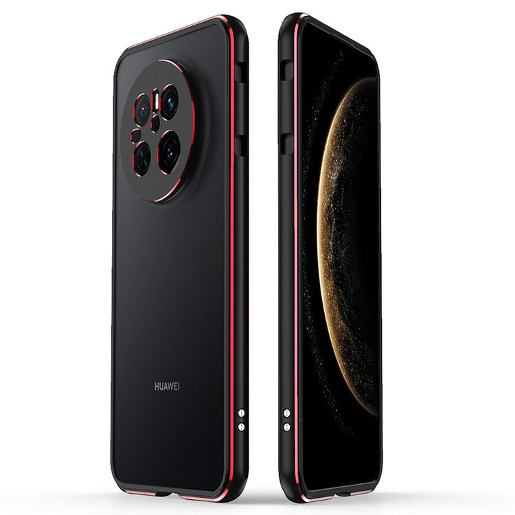 For Huawei Mate 70 Bumper Case Metal Frame Phone Cover with Camera Lens Guar - TechGearPal