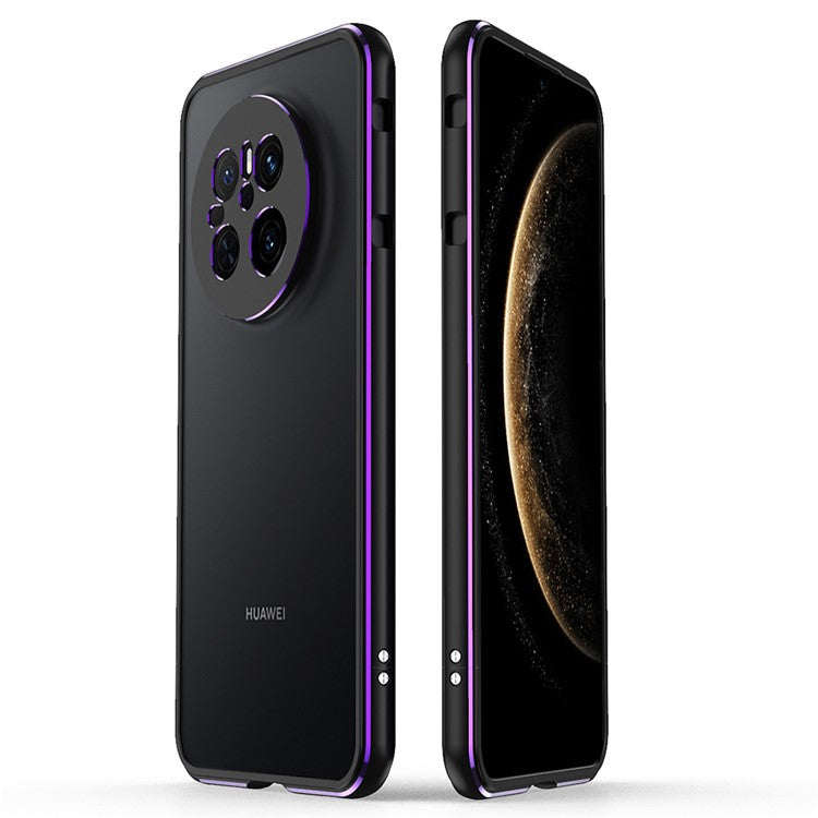 For Huawei Mate 70 Bumper Case Metal Frame Phone Cover with Camera Lens Guar - TechGearPal