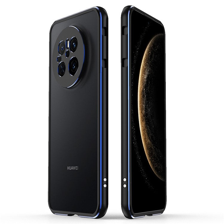 For Huawei Mate 70 Bumper Case Metal Frame Phone Cover with Camera Lens Guar - TechGearPal