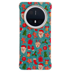 For Huawei Mate 70 Pro+ / Mate 70 Pro PC Phone Case Compatible with MagSafe Embossed Pattern Mobile Cove - TechGearPal