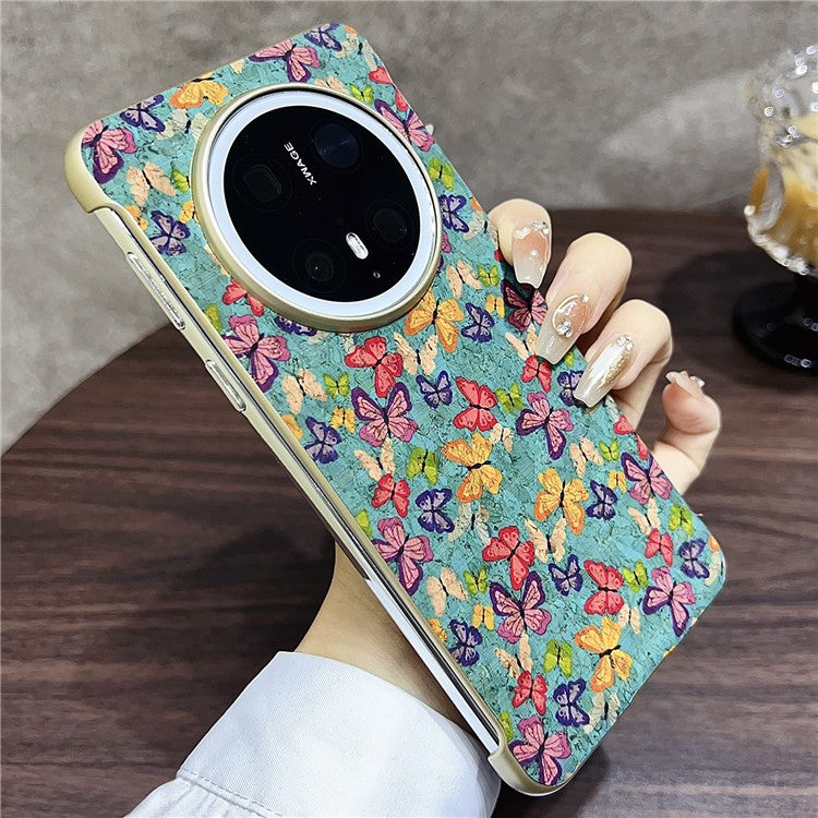 For Huawei Mate 70 Pro+ / Mate 70 Pro PC Phone Case Compatible with MagSafe Embossed Pattern Mobile Cove - TechGearPal