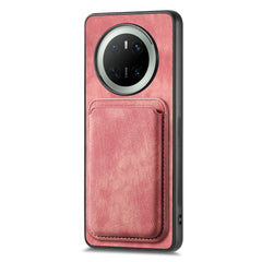 For Huawei Mate 70 Case Compatible with MagSafe Leather Back Cover with Detachable Card Holde - TechGearPal