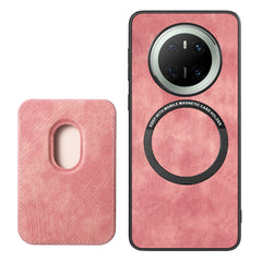 For Huawei Mate 70 Case Compatible with MagSafe Leather Back Cover with Detachable Card Holde - TechGearPal