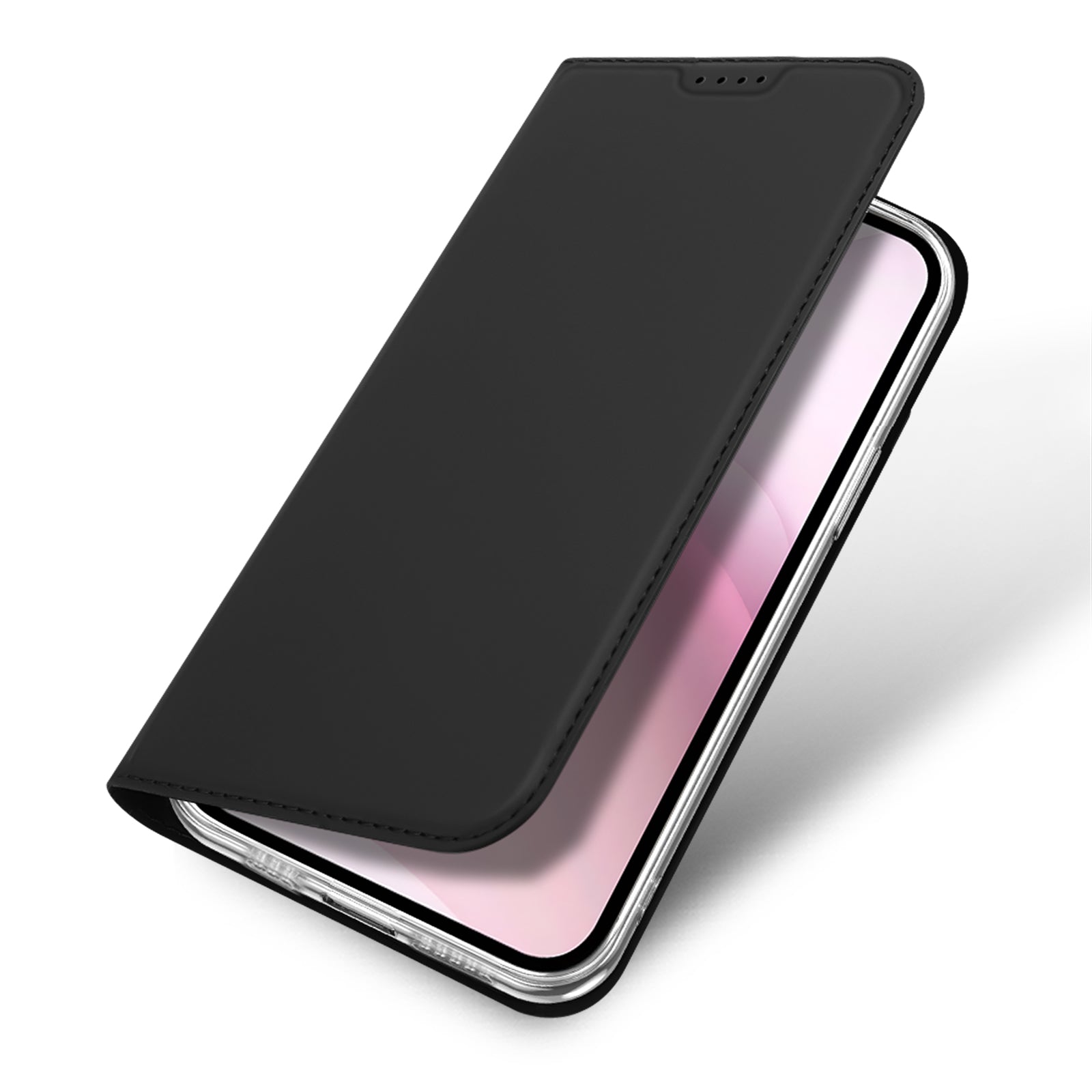 DUX DUCIS Skin Pro Series For iPhone 16e Case Leather Stand Cover Card Holder - TechGearPal
