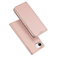 DUX DUCIS Skin Pro Series For iPhone 16e Case Leather Stand Cover Card Holder - TechGearPal