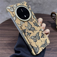 For Huawei Mate 70 Pro  /  70 Pro+ Case Compatible with MagSafe Pattern Print PU + PC Phone Cover with Card Holde - TechGearPal