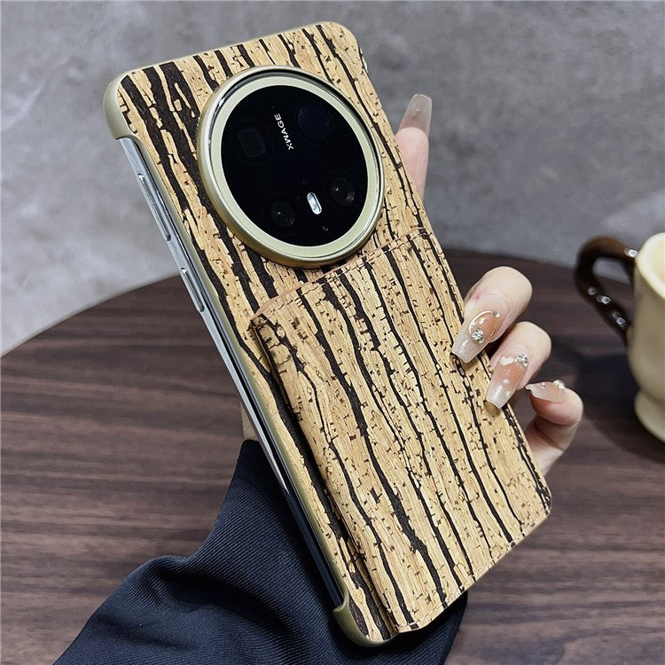 For Huawei Mate 70 Pro  /  70 Pro+ Case Compatible with MagSafe Pattern Print PU + PC Phone Cover with Card Holde - TechGearPal