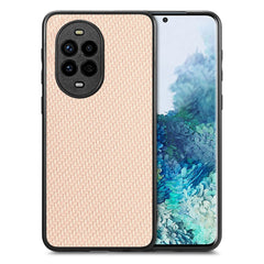 For Huawei nova 13 Pro 5G Case Carbon Fiber Texture PU+PC+TPU Phone Back Cover