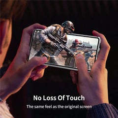 For Samsung Galaxy S25 Ultra Case Tempered Glass + Matte PC Phone Cover with Metal Frame