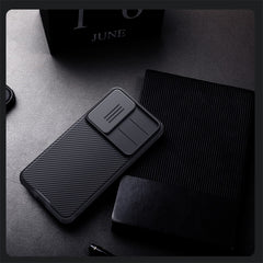 NILLKIN Camshield Pro für Samsung Galaxy S25 Hülle Kompatibel mit MagSafe TPU + PC Telefonabdeckung mit Slider-Kamera 