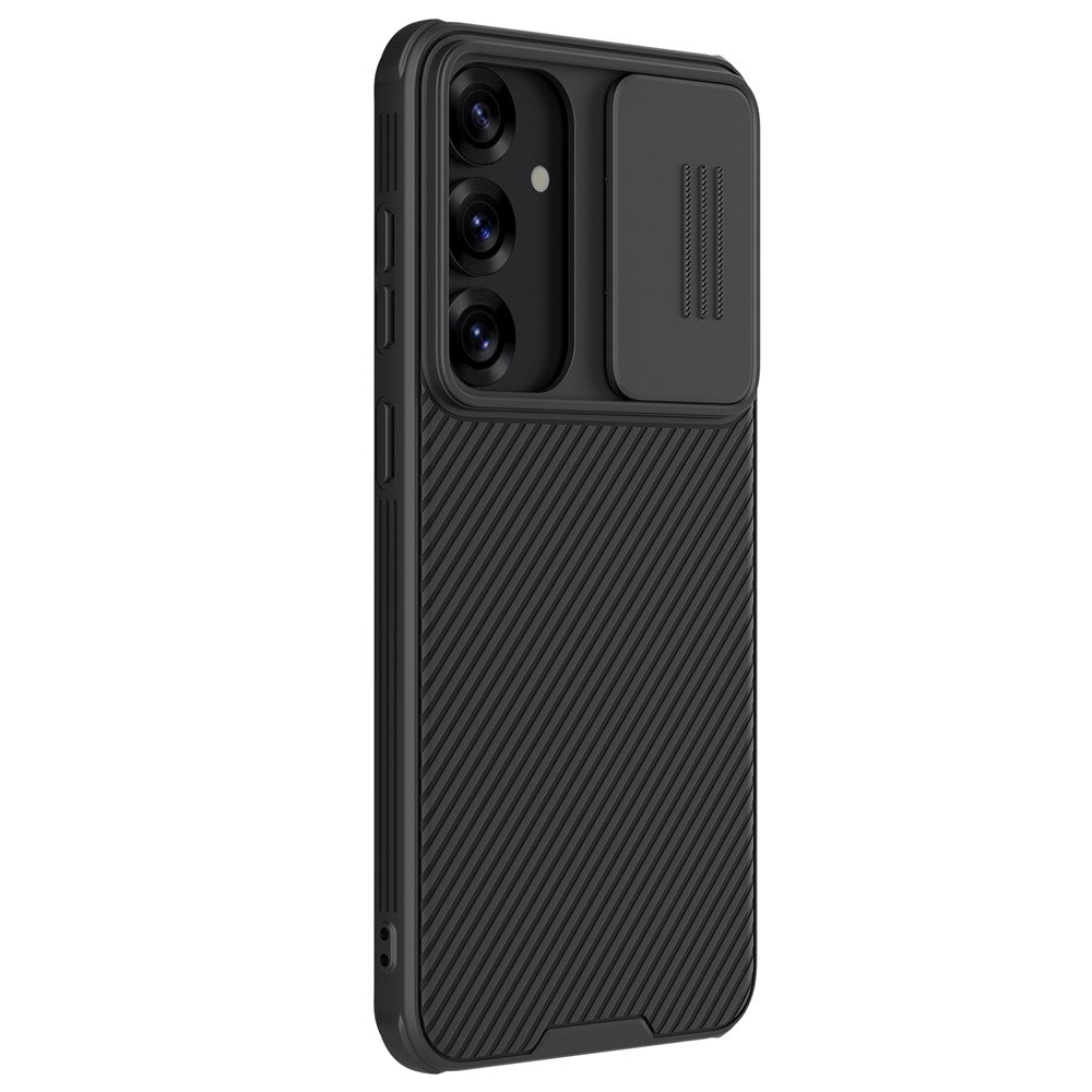 NILLKIN Camshield Pro für Samsung Galaxy S25 Hülle Kompatibel mit MagSafe TPU + PC Telefonabdeckung mit Slider-Kamera 