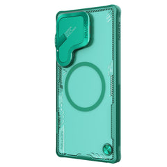 NILLKIN Iceblade Prop For Samsung Galaxy S25 Ultra Case Compatible with MagSafe Lens Cover Kickstand PC + TPU Phone Cover