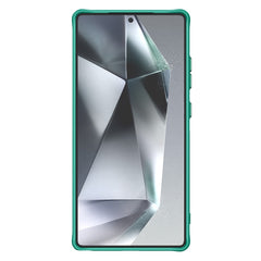 NILLKIN Iceblade Prop For Samsung Galaxy S25 Ultra Case Compatible with MagSafe Lens Cover Kickstand PC + TPU Phone Cover
