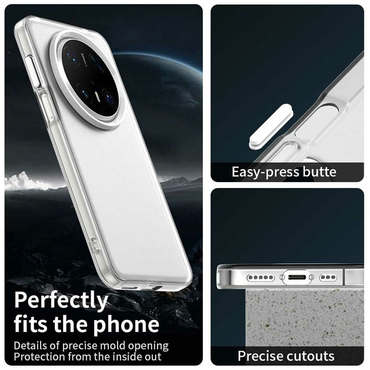For Huawei Mate 70 Pro / 70 Pro+ Case PC+TPU+PET Matte Anti-Drop Phone Back Cove - TechGearPal