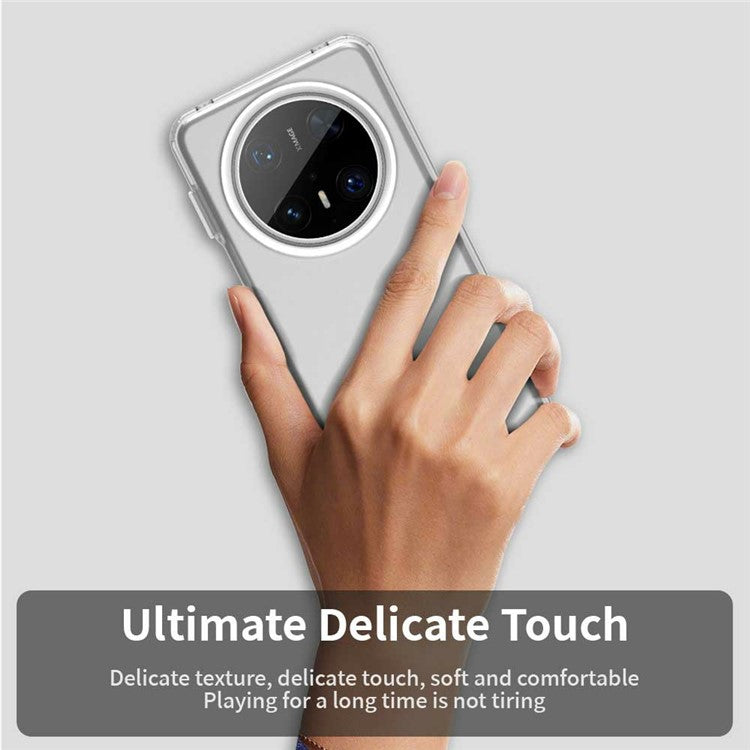 For Huawei Mate 70 Pro / 70 Pro+ Case PC+TPU+PET Matte Anti-Drop Phone Back Cove - TechGearPal