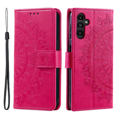 For Samsung Galaxy A26 5G Case Imprinted Totem PU Leather Wallet Stand Phone Cover