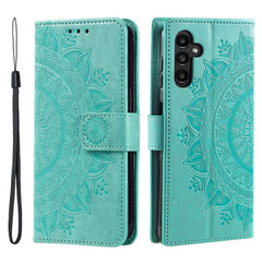 For Samsung Galaxy A26 5G Case Imprinted Totem PU Leather Wallet Stand Phone Cover