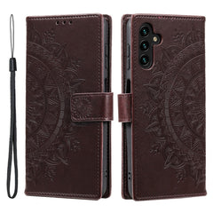 For Samsung Galaxy A26 5G Case Imprinted Totem PU Leather Wallet Stand Phone Cover