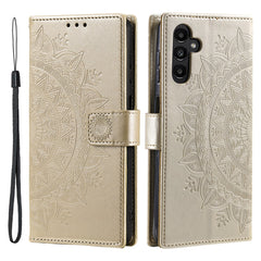 For Samsung Galaxy A26 5G Case Imprinted Totem PU Leather Wallet Stand Phone Cover