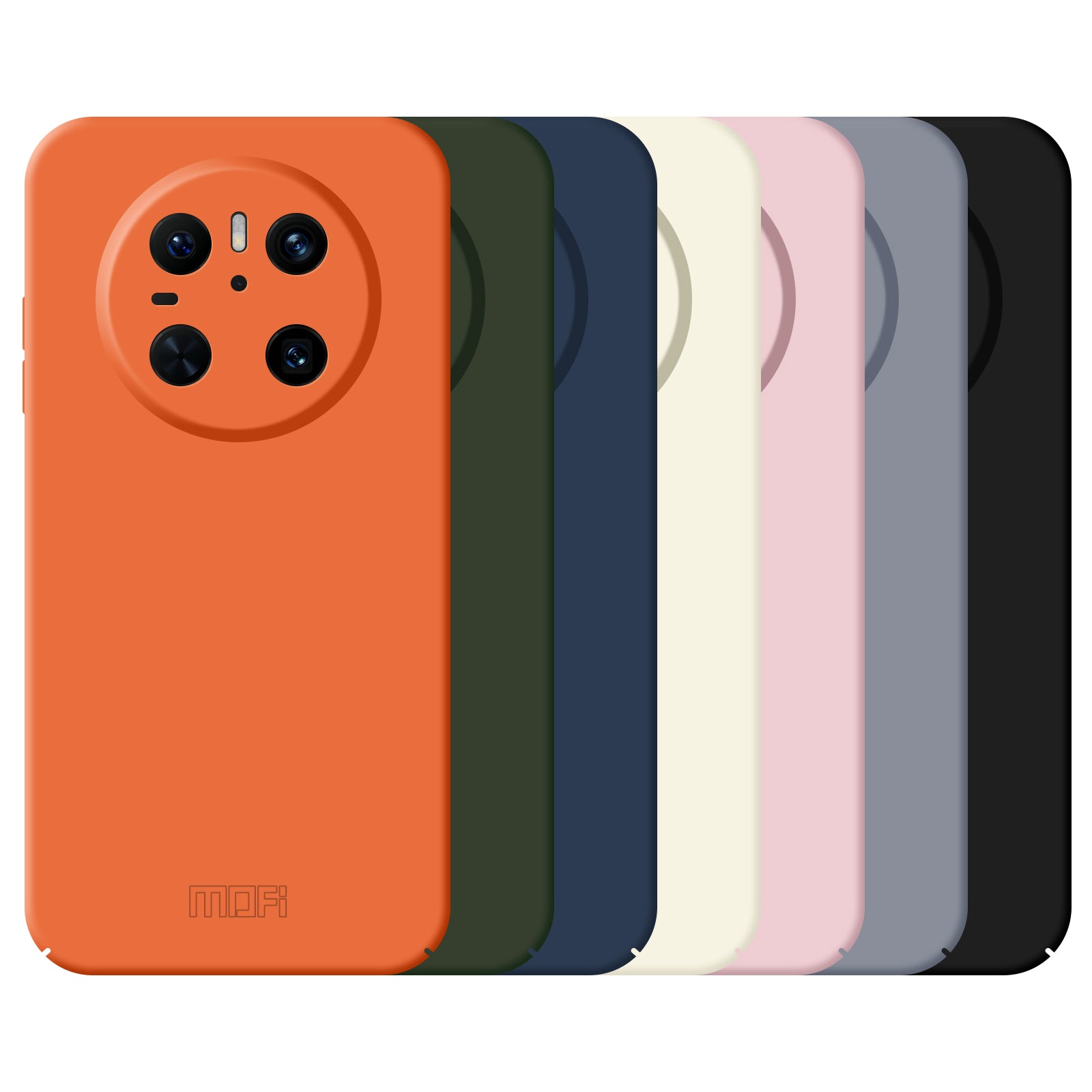 For Huawei Mate 70 Phone Case MOFI JK Qin Series Skin-Touch Matte Anti-fingerprint Back Cove - TechGearPal