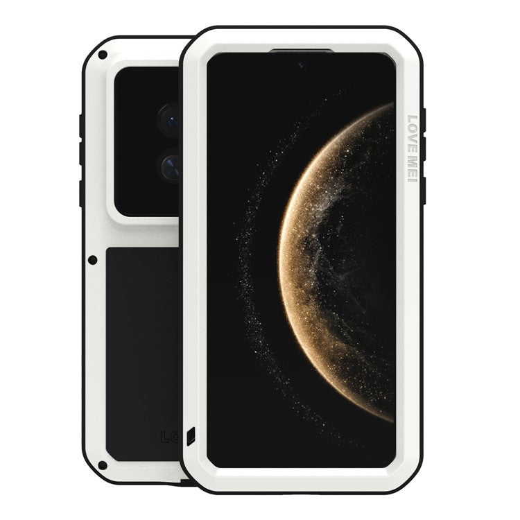 LOVE MEI For Huawei Mate 70 Pro / Mate 70 Pro+ Case Tempered Glass Screen Protector Metal + Silicone Phone Cove - TechGearPal