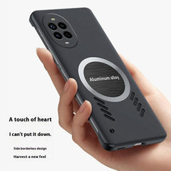 Coque rigide en polycarbonate sans cadre pour Huawei Nova 13 Pro 5G, protection anti-chaleur 