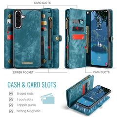 CASEME 008 For Samsung Galaxy A56 5G Phone Cases Leather Cover with Detachable Wallet and Strap
