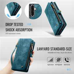 CASEME 008 For Samsung Galaxy A56 5G Phone Cases Leather Cover with Detachable Wallet and Strap