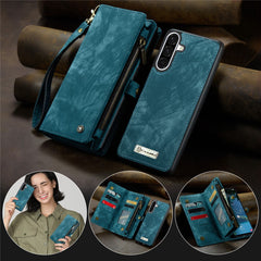 CASEME 008 For Samsung Galaxy A56 5G Phone Cases Leather Cover with Detachable Wallet and Strap
