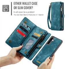 CASEME 008 For Samsung Galaxy A56 5G Phone Cases Leather Cover with Detachable Wallet and Strap