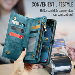 CASEME 008 For Samsung Galaxy A56 5G Phone Cases Leather Cover with Detachable Wallet and Strap