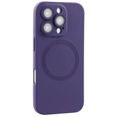 For iPhone 16 Pro Max Case Compatible with MagSafe Liquid Silicone Phone Cover with Tempered Glass Lens Protecto - TechGearPal