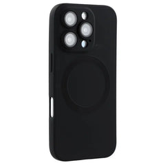 For iPhone 16 Pro Max Case Compatible with MagSafe Liquid Silicone Phone Cover with Tempered Glass Lens Protecto - TechGearPal