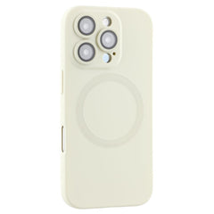 For iPhone 16 Pro Case Compatible with MagSafe Liquid Silicone Phone Cover with Tempered Glass Lens Protecto - TechGearPal