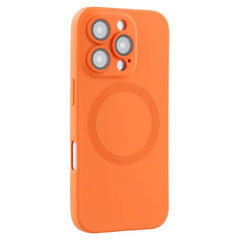 For iPhone 16 Pro Case Compatible with MagSafe Liquid Silicone Phone Cover with Tempered Glass Lens Protecto - TechGearPal