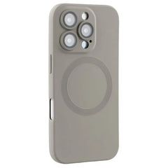 For iPhone 16 Pro Case Compatible with MagSafe Liquid Silicone Phone Cover with Tempered Glass Lens Protecto - TechGearPal