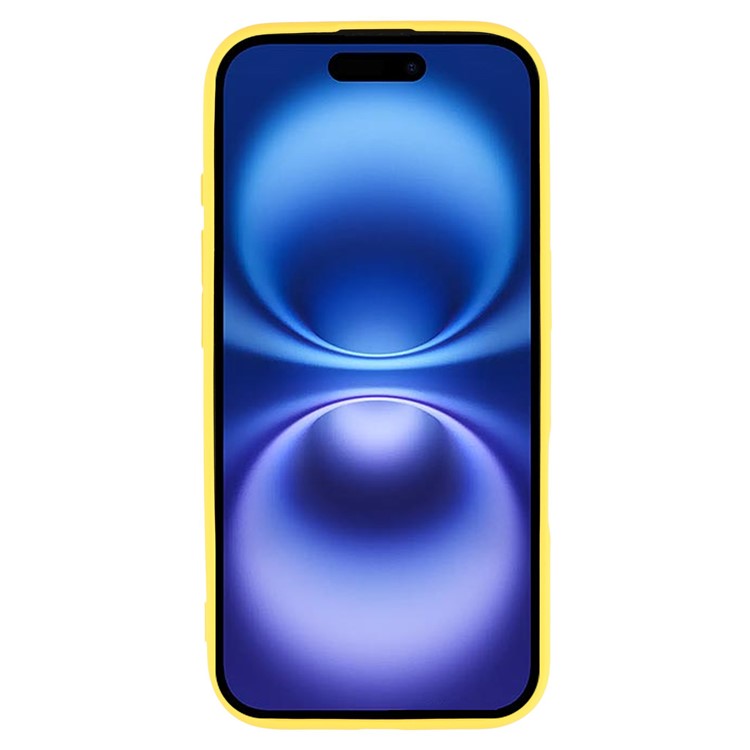 For iPhone 16 Plus Case Compatible with MagSafe Liquid Silicone Phone Cover with Tempered Glass Lens Protecto