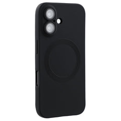 For iPhone 16 Plus Case Compatible with MagSafe Liquid Silicone Phone Cover with Tempered Glass Lens Protecto - TechGearPal