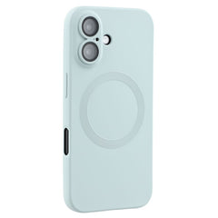 For iPhone 16 Plus Case Compatible with MagSafe Liquid Silicone Phone Cover with Tempered Glass Lens Protecto - TechGearPal