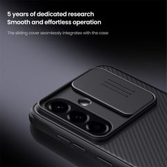 NILLKIN Camshield Pro Series for Samsung Galaxy A56 5G Case PC + TPU Slide Camera Lid Phone Cover